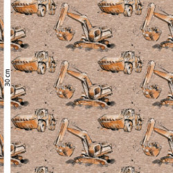 Bio Baumwolle Lillestoff - Susalabim Baggerliebe